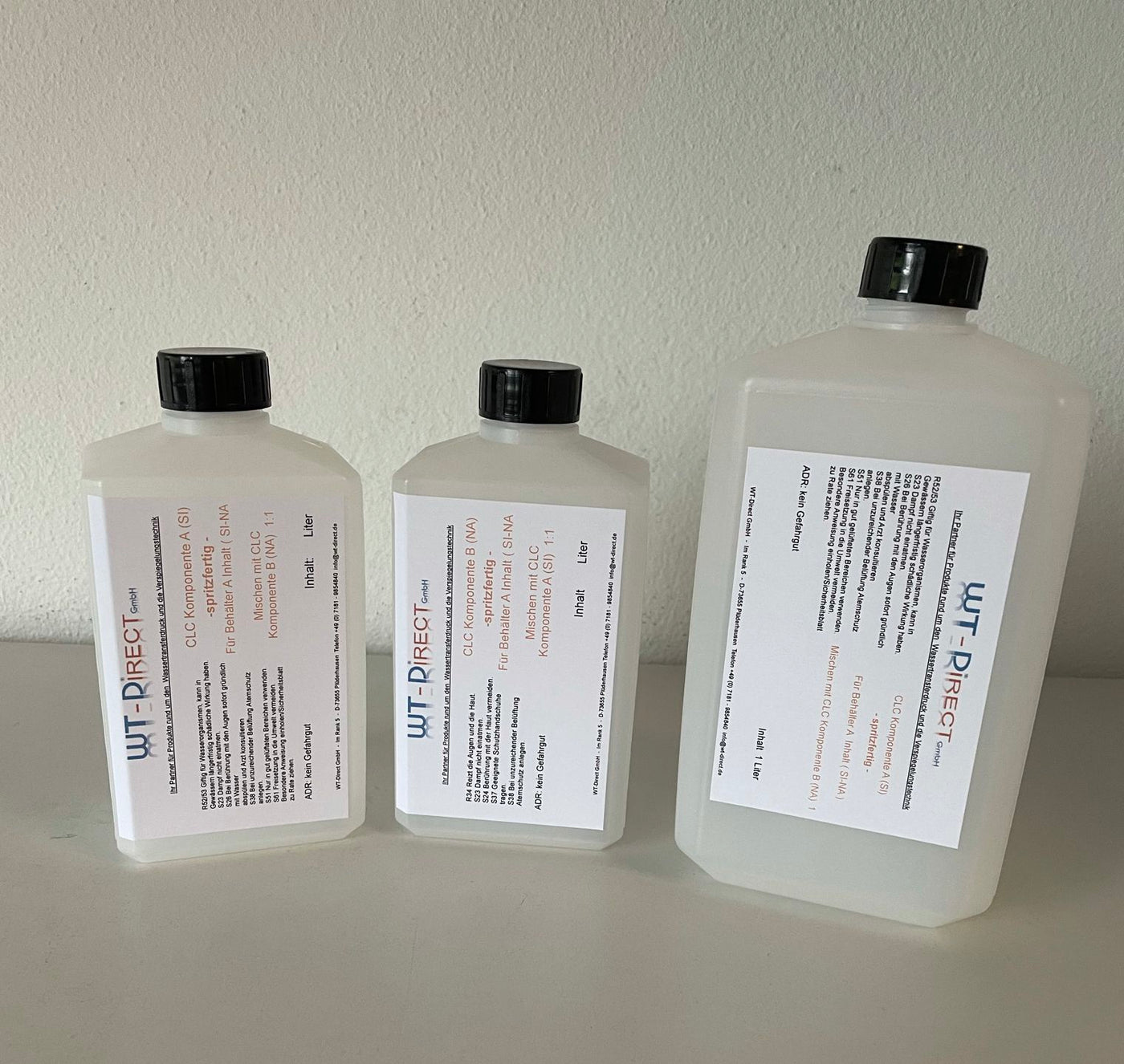 Starterkit SprayVerchromen – CLC-Komponenten und Silberlösung